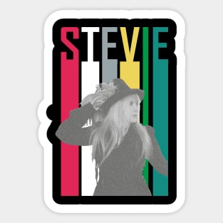 Stevie Nicks Retro Sticker